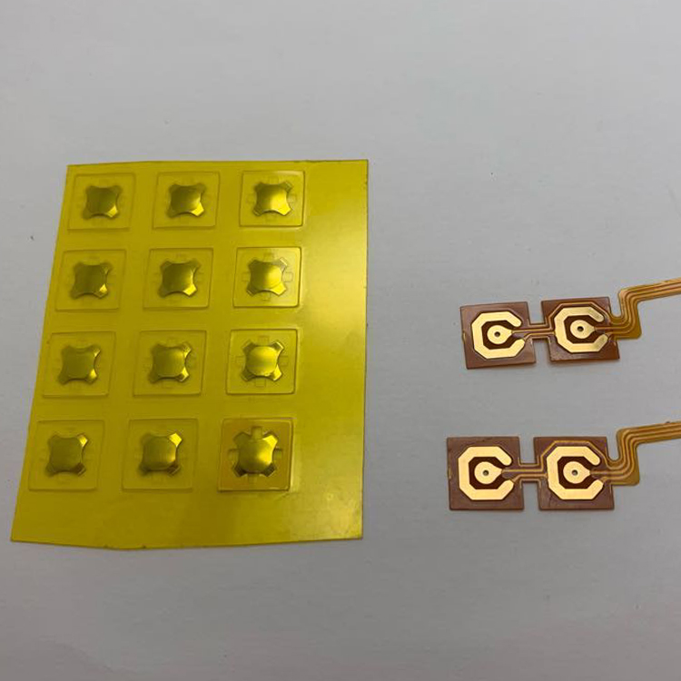 软板FPC加粘高温胶材PET锅仔片按键